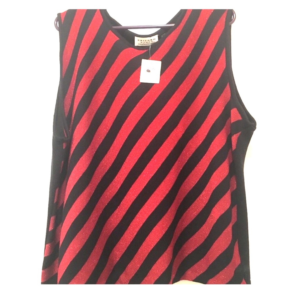 NWT John Paul Richard Red & Black Size 22W-24W ❤️